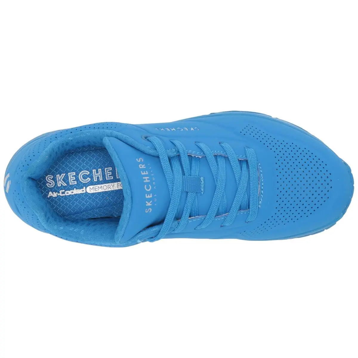 Skechers shoes - 73667-wht - V9-YT30-BW5H - black/black 73
