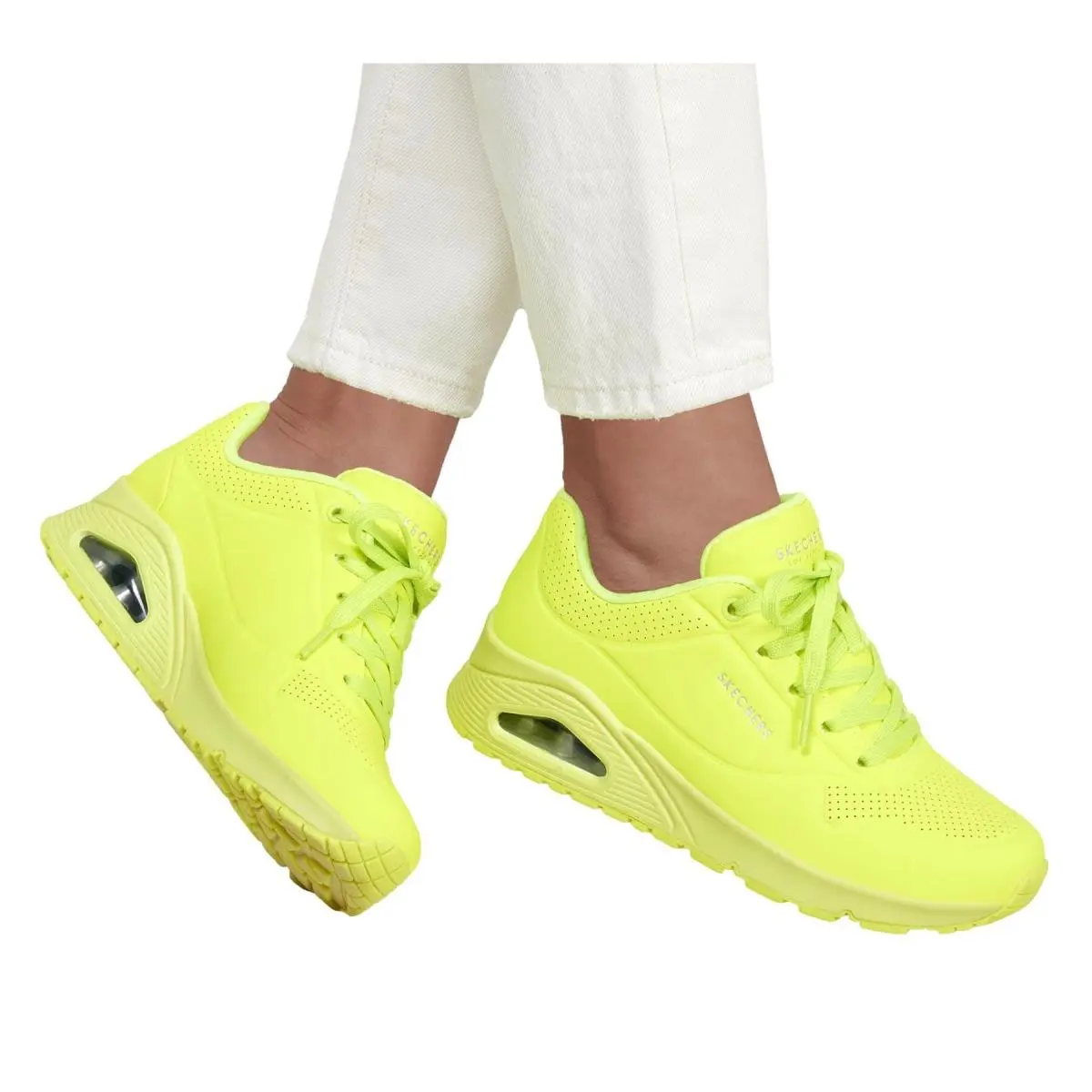 Skechers shoes - 73667-wht - V9-YT30-BW5H - black/black 35