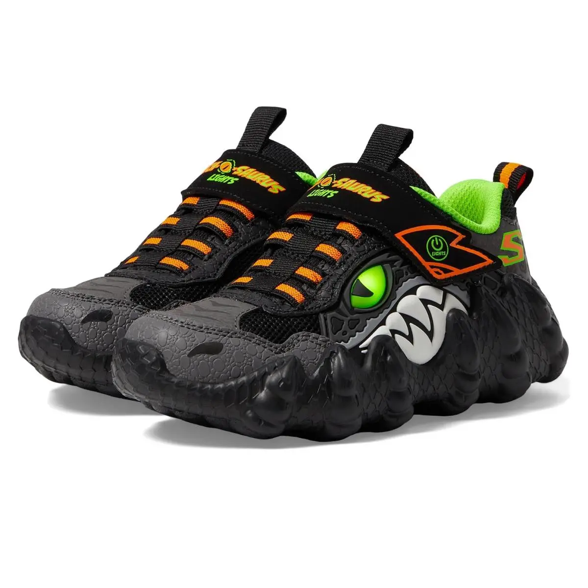 Skechers shoes - Black/Lime 5