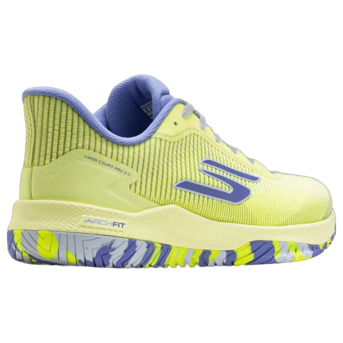Skechers shoes - Skechers Viper Court Pro 2 - 172109-LMLV - Lime/Lavender 4