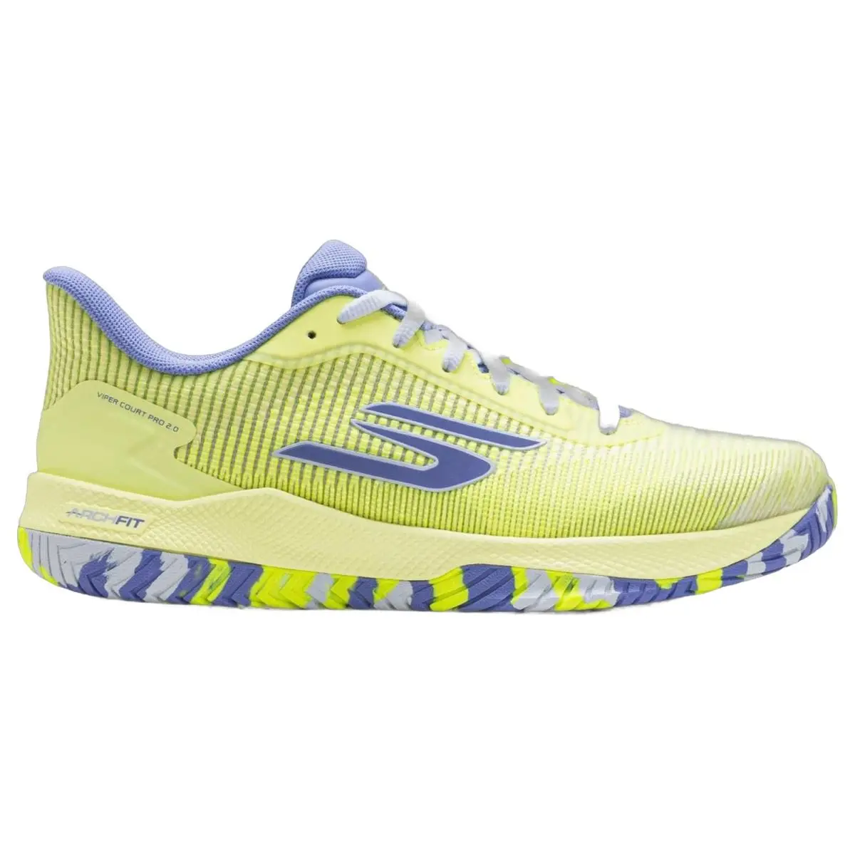 Skechers shoes - Skechers Viper Court Pro 2 - 172109-LMLV - Lime/Lavender 6