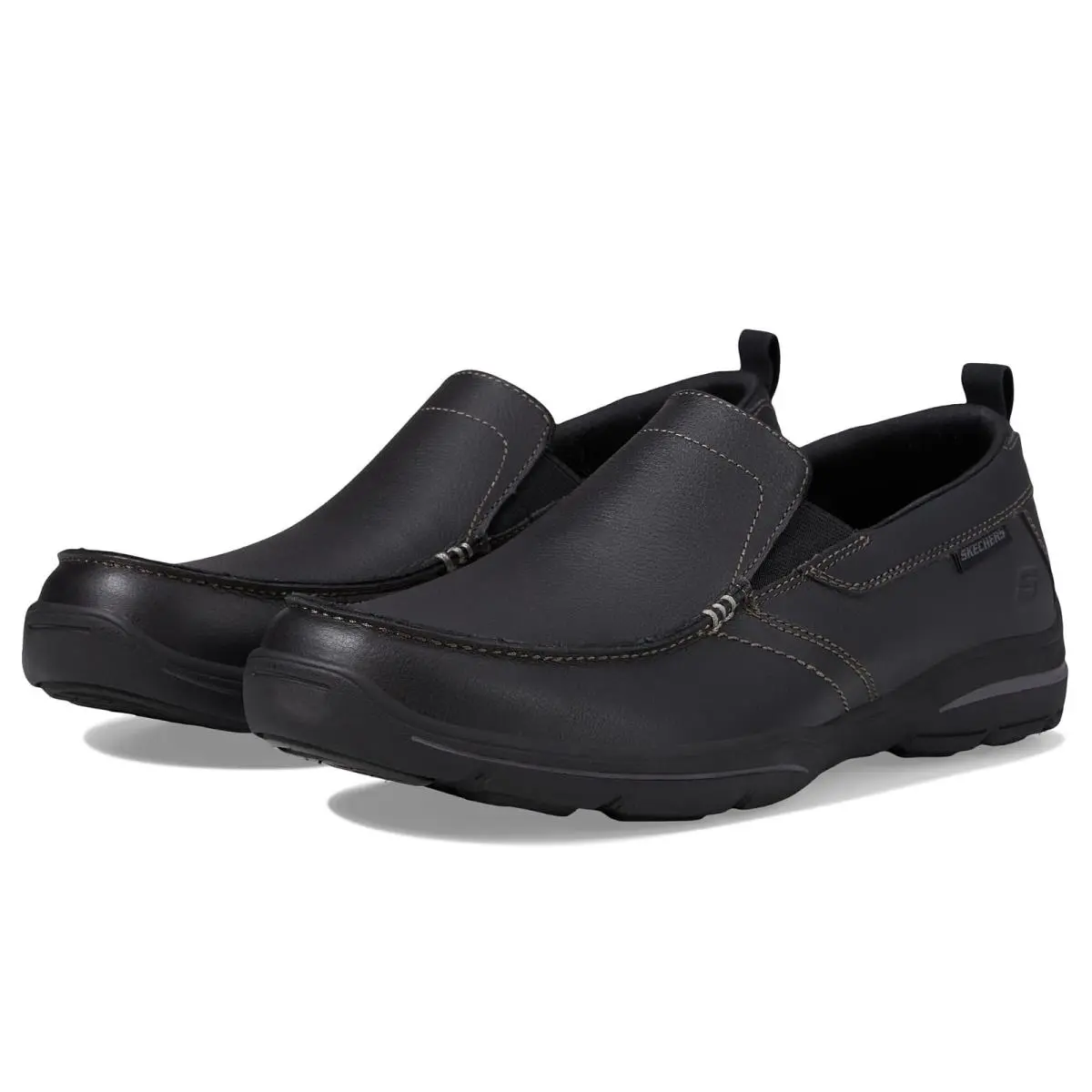 Skechers shoes - Black Leather 5