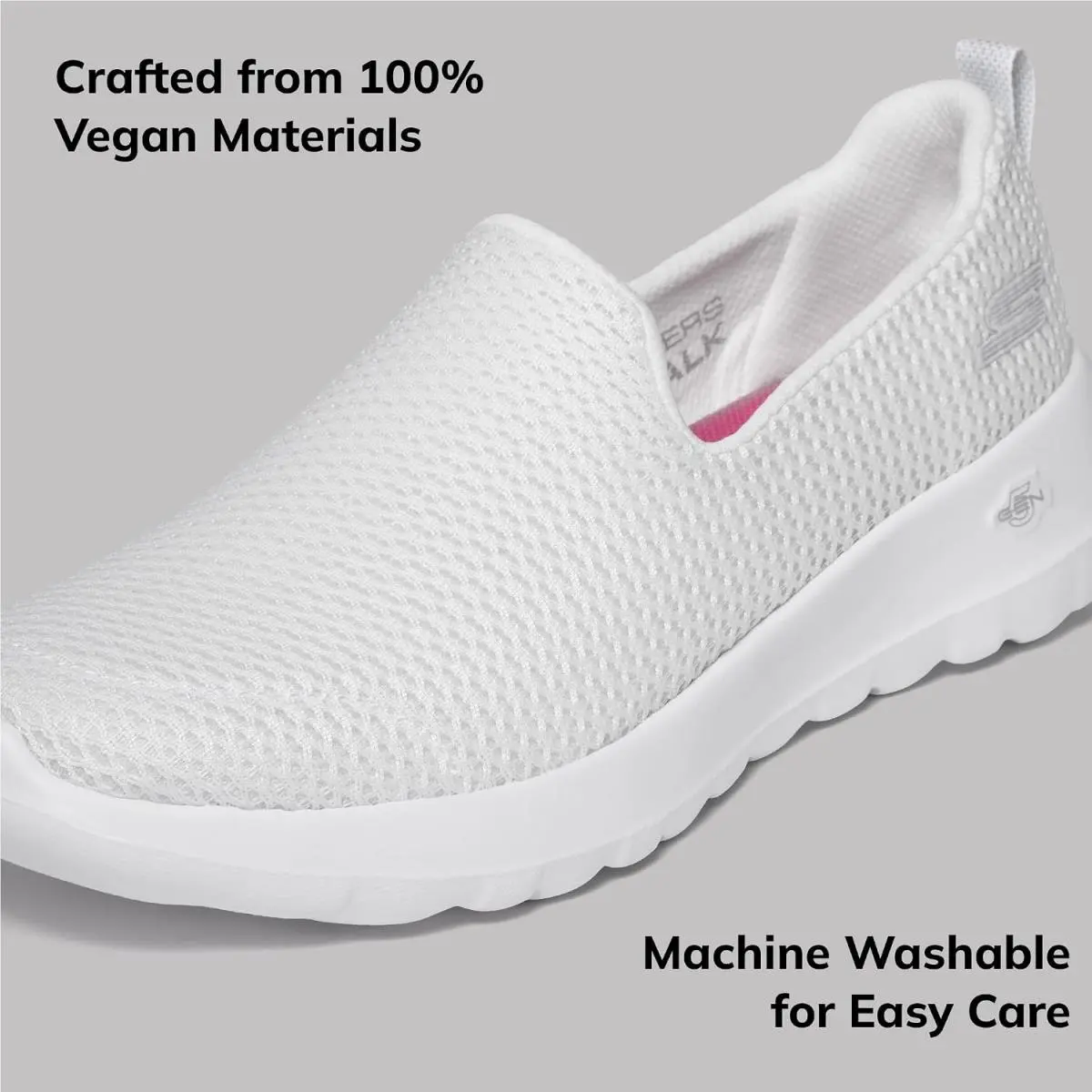 Skechers shoes - Go Walk Joy Slip-on Sneaker - Multicolor, (Manufacturer): Black/White (UPC: 191665179016) 3