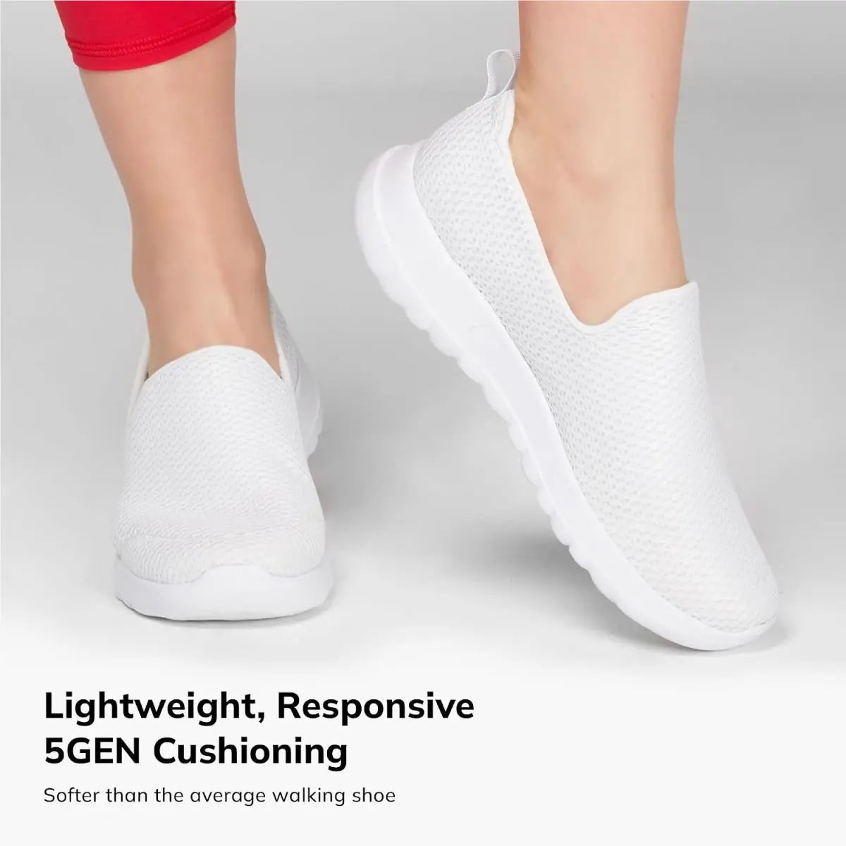 Skechers shoes - Go Walk Joy Slip-on Sneaker - Multicolor, (Manufacturer): Black/White (UPC: 191665179016) 5