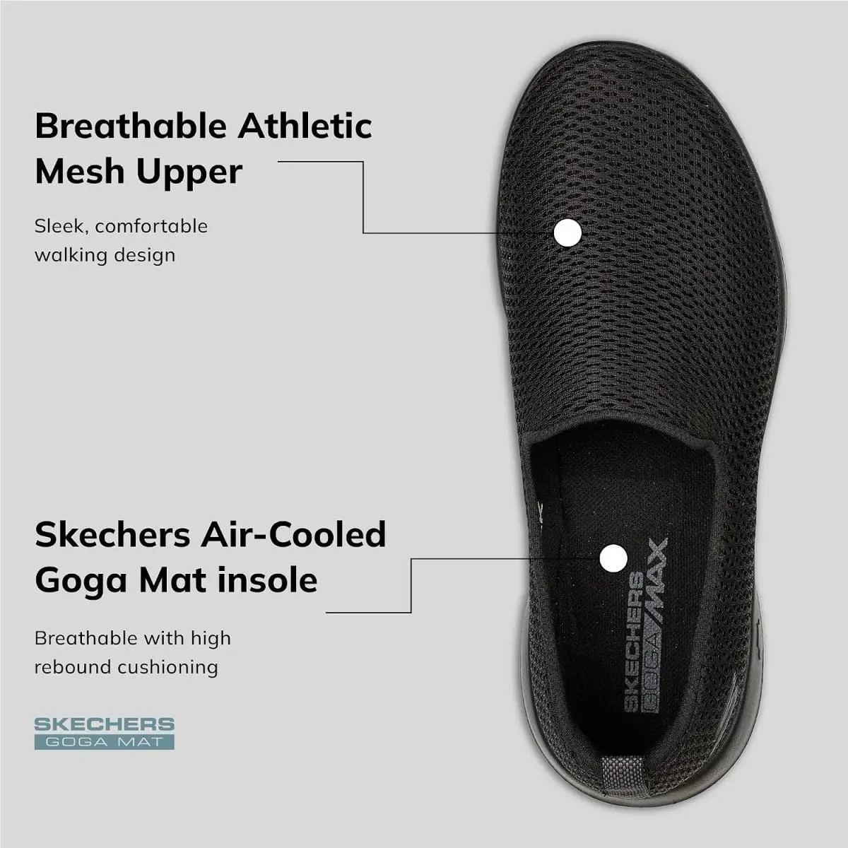 Skechers shoes - Go Walk Joy Slip-on Sneaker - Multicolor, (Manufacturer): Black/White (UPC: 191665179016) 29