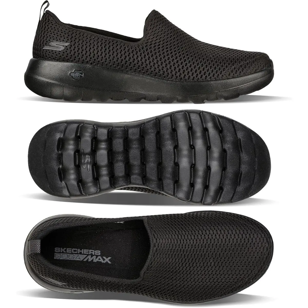 Skechers shoes - Go Walk Joy Slip-on Sneaker - Multicolor, (Manufacturer): Black/White (UPC: 191665179016) 30