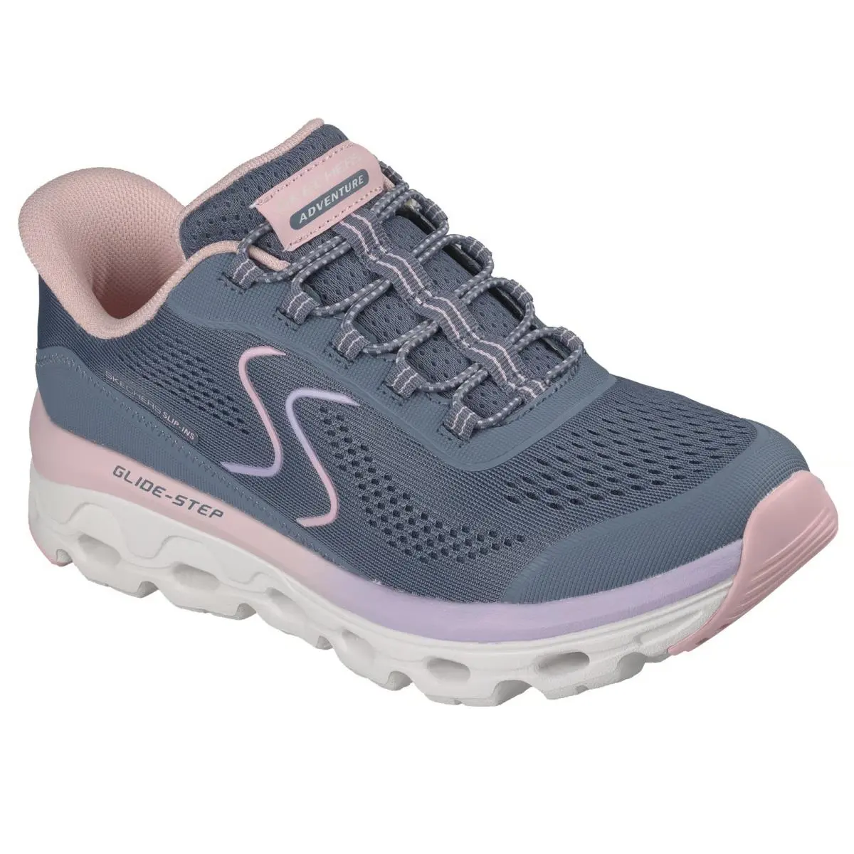 Skechers shoes - Skechers Glide Step SOLE - Glide Step SOLE - Slate-Pink 11