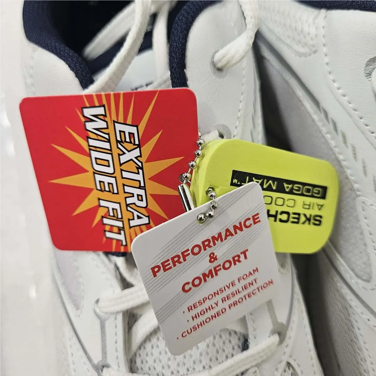 Skechers shoes - White / Navy 8