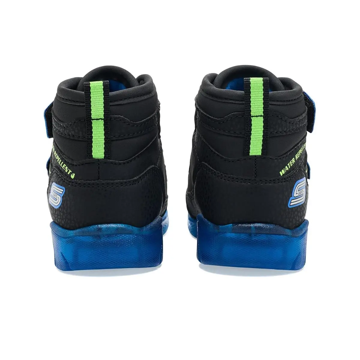 Skechers shoes - Black/Blue/Lime 12