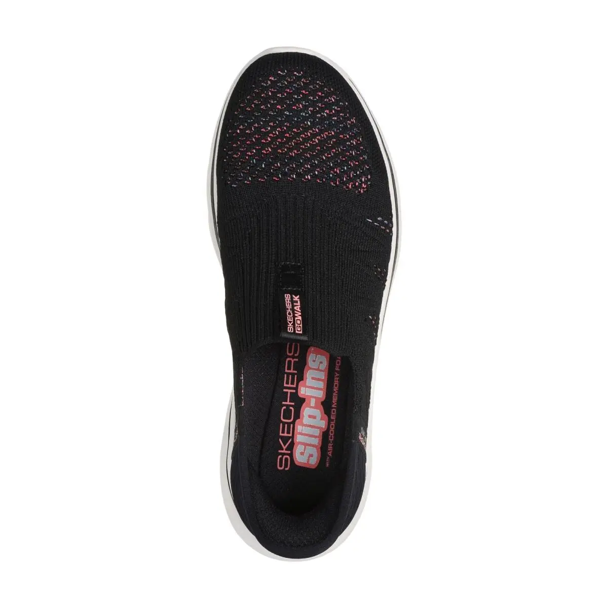 Skechers shoes - Skechers Go Walk 7-City Lights 125222-BKMT - 125222-BKMT - Black 9