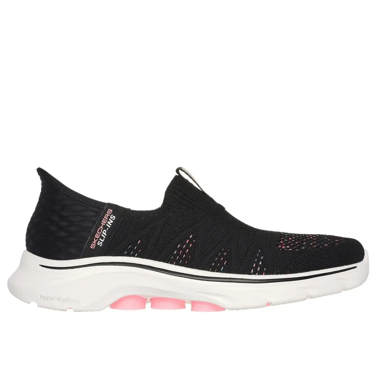 Skechers shoes - Skechers Go Walk 7-City Lights 125222-BKMT - 125222-BKMT - Black 7