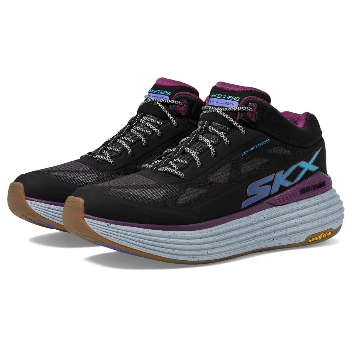 Skechers shoes - Black/Purple 5