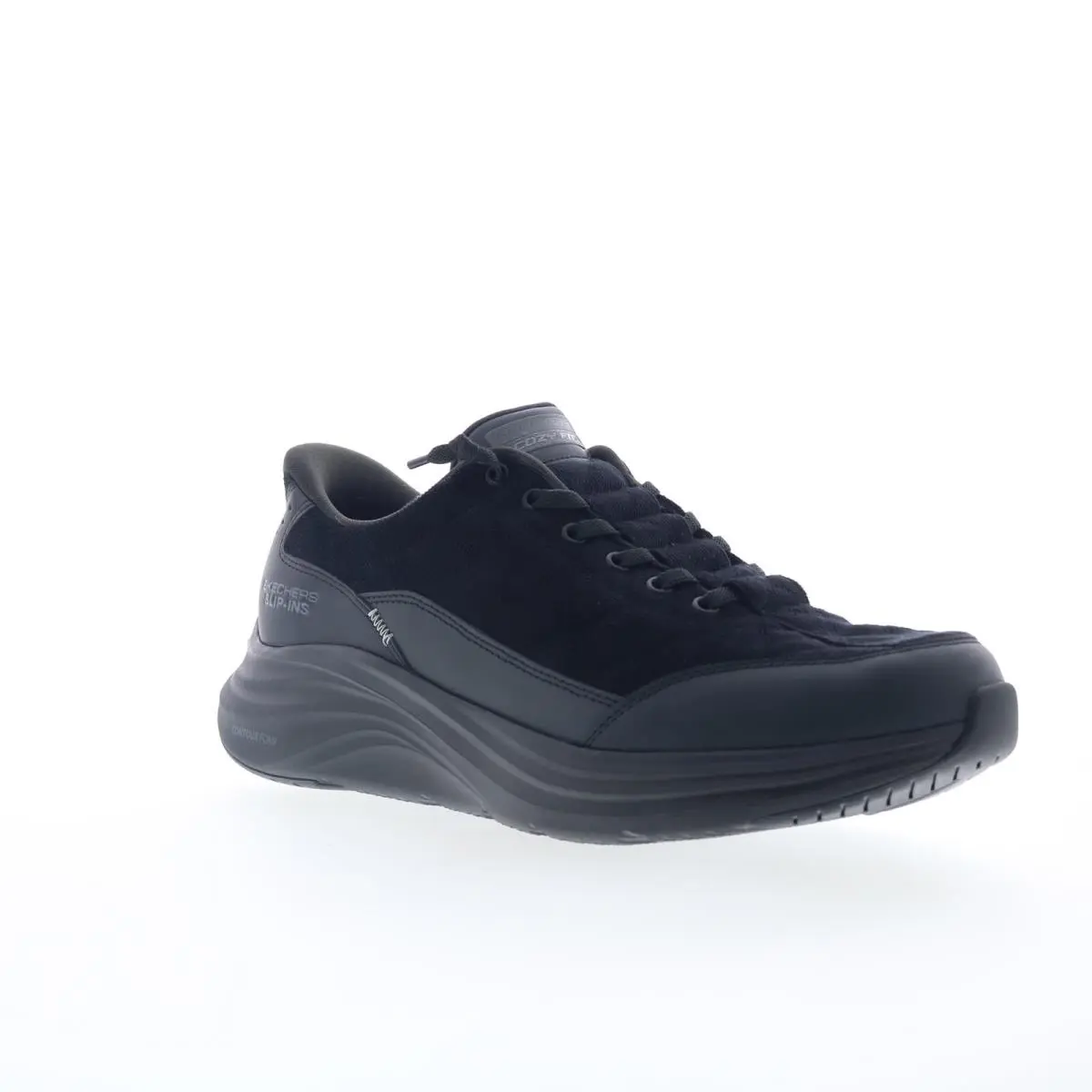 Skechers shoes - Skechers Slip-ins: Contour Foam - Cozy Fit Cordelux - 232618-BBK - Black 0