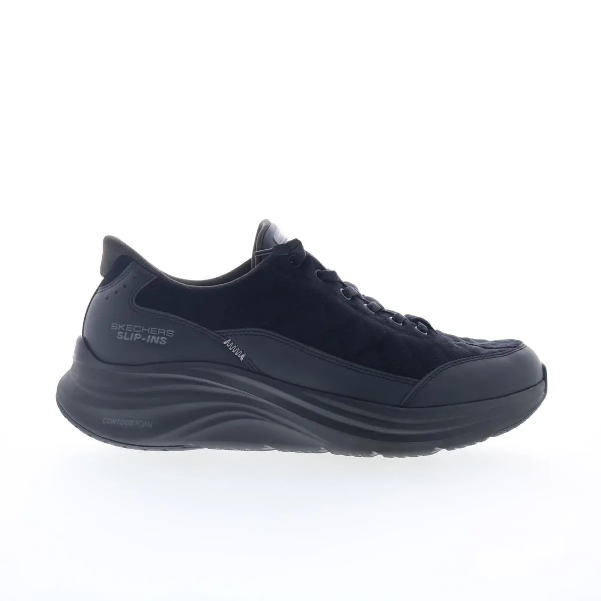 Skechers shoes - Skechers Slip-ins: Contour Foam - Cozy Fit Cordelux - 232618-BBK - Black 7