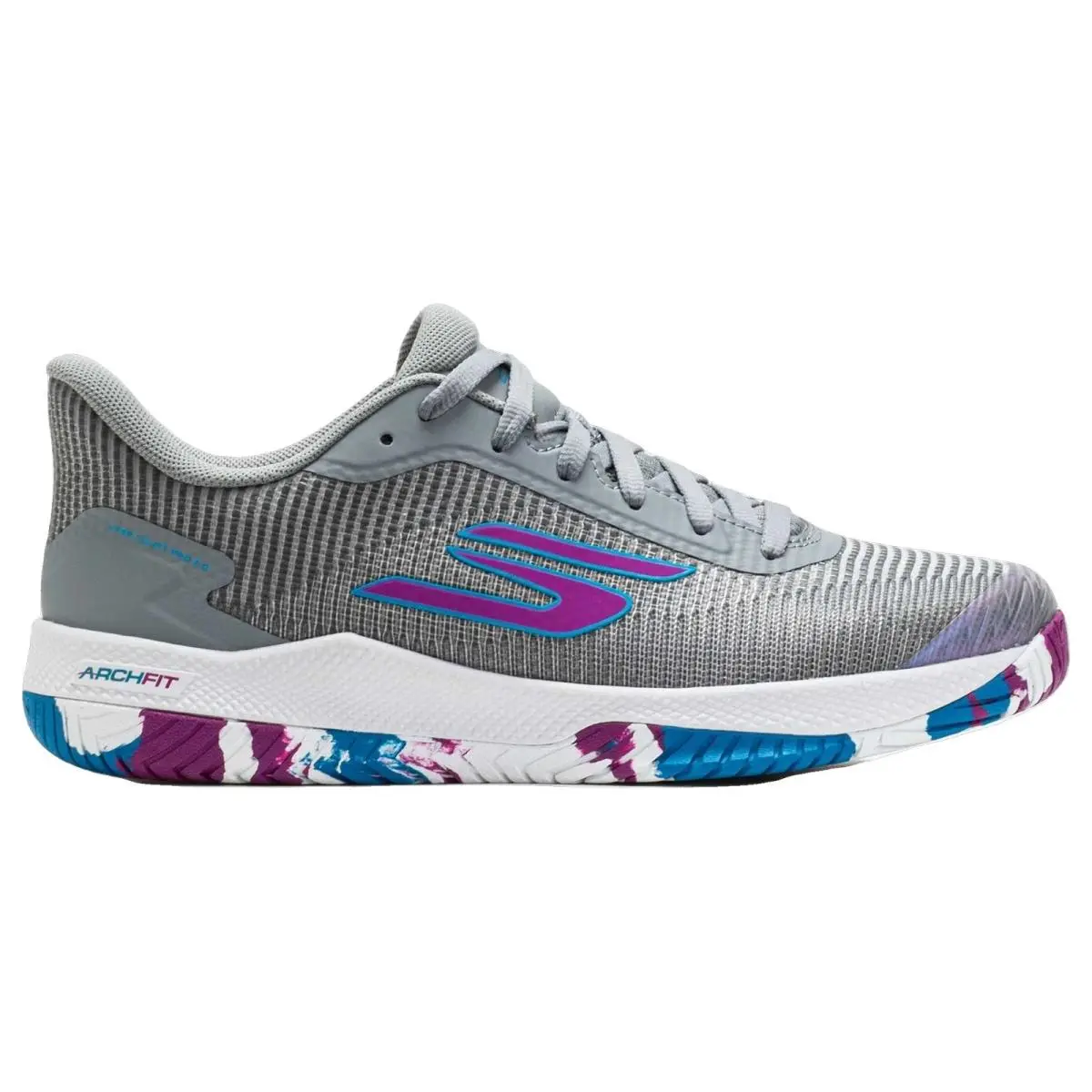 Skechers shoes - Skechers Viper Court Pro 2 0 - 172109-GRY - Gray/Multi 6