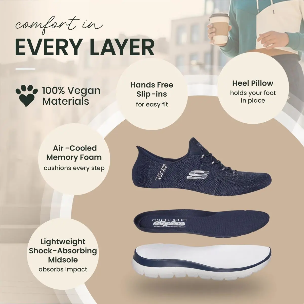 Skechers shoes - 150128w - 150128W - black rose gold 24