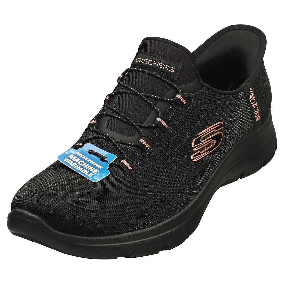 Skechers shoes - 150128w - 150128W - black rose gold 27