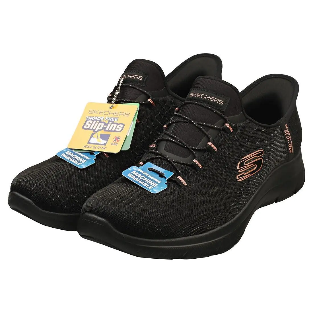 Skechers shoes - 150128w - 150128W - black rose gold 35