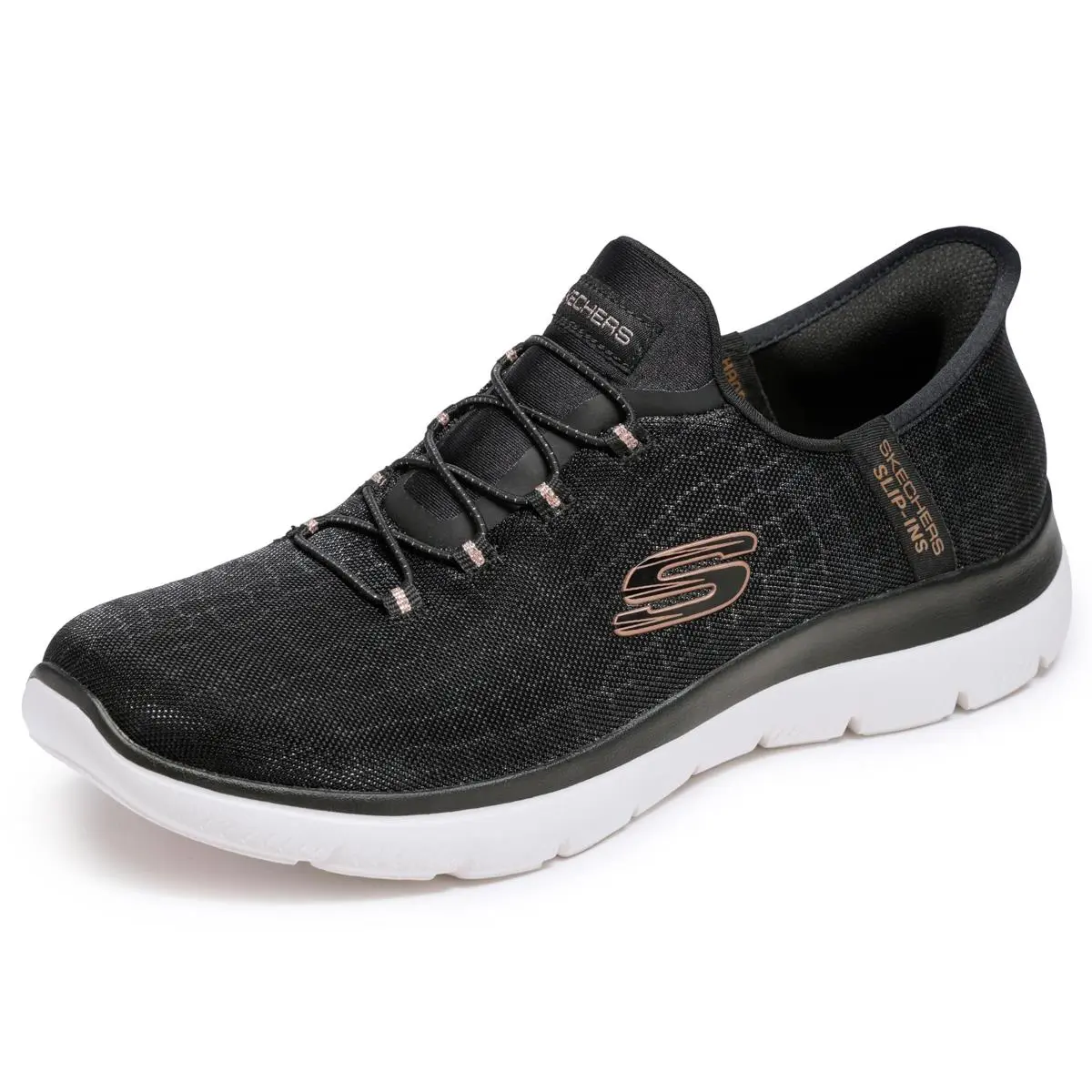 Skechers shoes - 150128w - 150128W - black rose gold 5