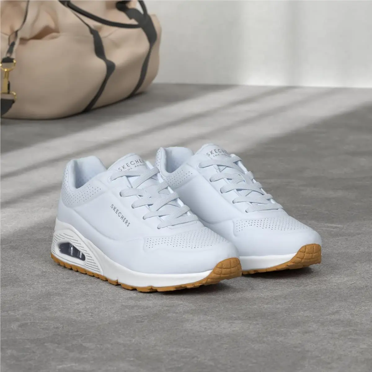 Skechers shoes - Uno Stand on Air Sneaker - Multicolor, (Manufacturer): White (UPC: 191665119210) 3