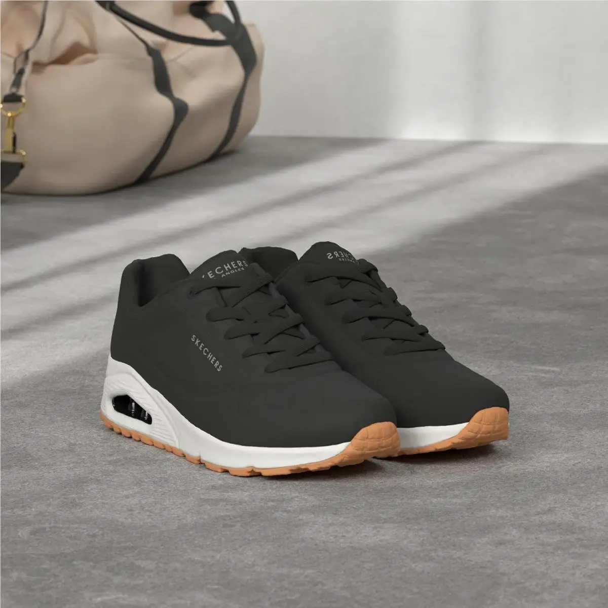 Skechers shoes - Uno Stand on Air Sneaker - Multicolor, (Manufacturer): White (UPC: 191665119210) 12