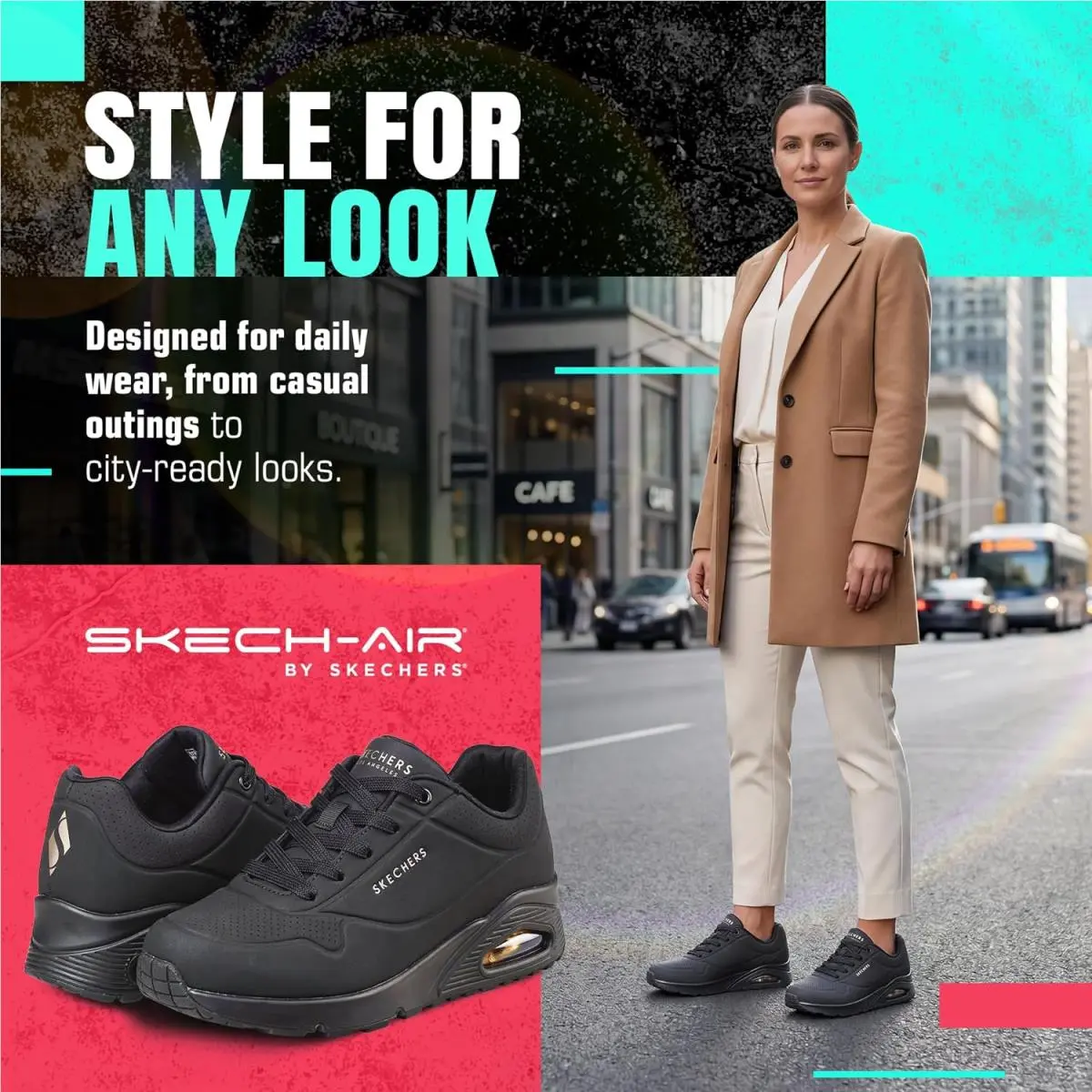 Skechers shoes - Uno Stand on Air Sneaker - Multicolor, (Manufacturer): White (UPC: 191665119210) 47