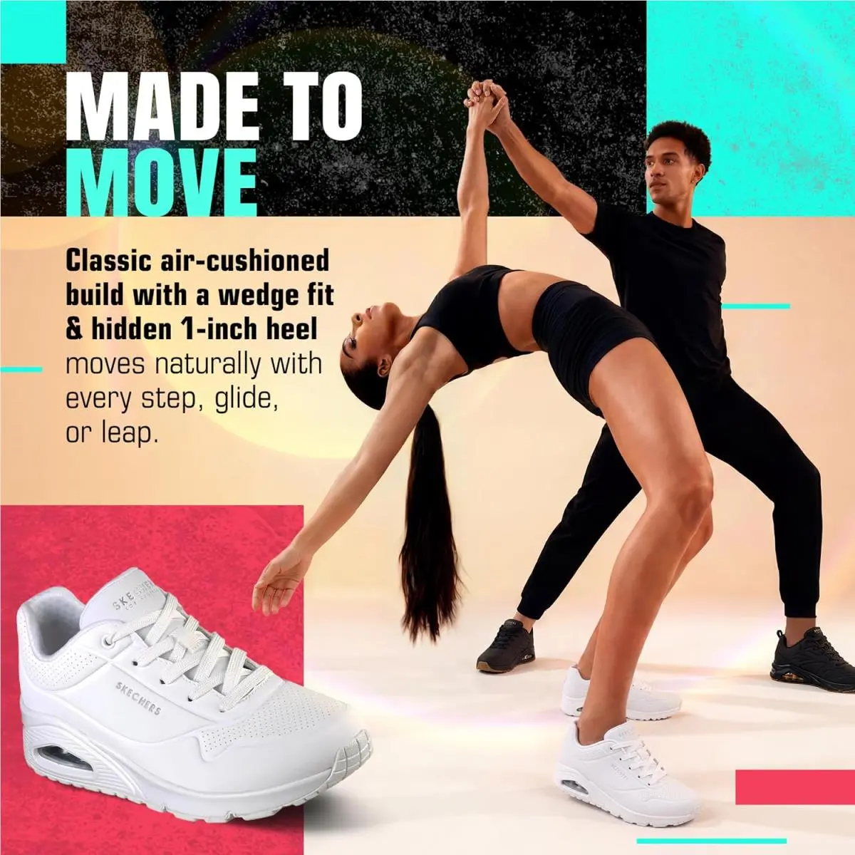 Skechers shoes - Uno Stand on Air Sneaker - Multicolor, (Manufacturer): White (UPC: 191665119210) 51