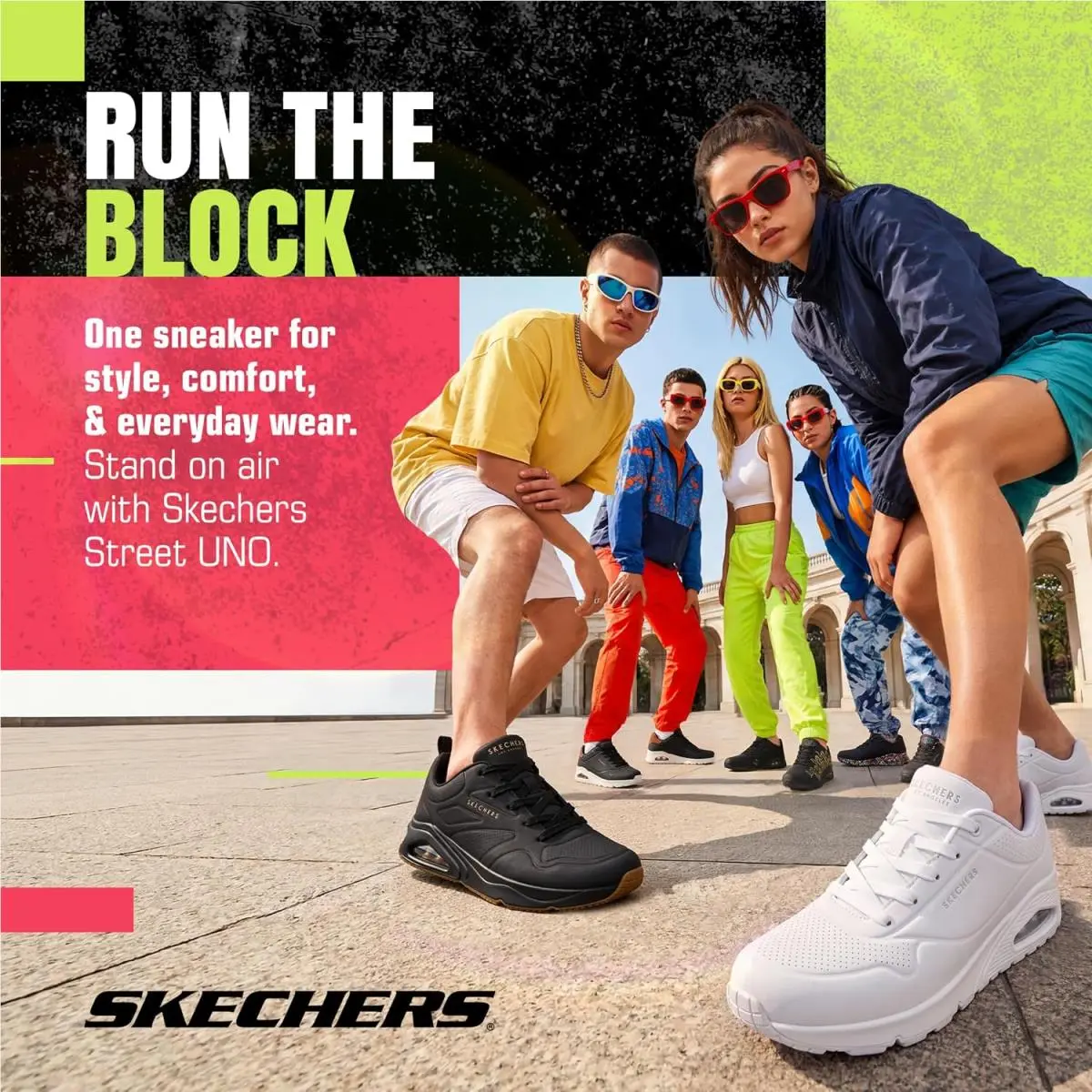 Skechers shoes - Uno Stand on Air Sneaker - Multicolor, (Manufacturer): White (UPC: 191665119210) 54