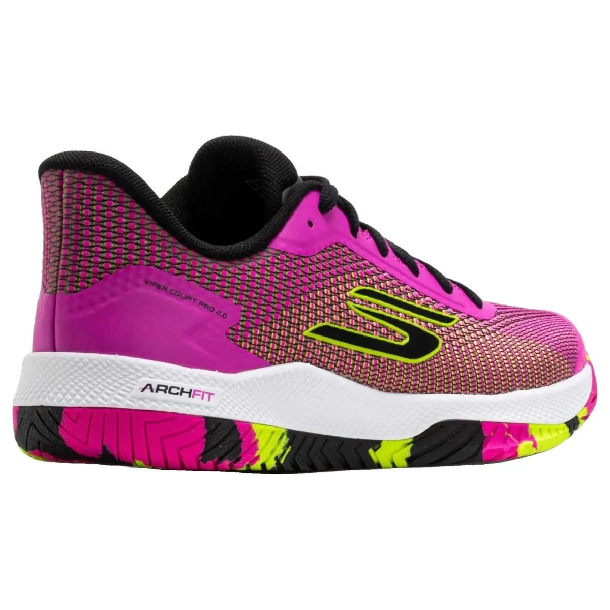 Skechers shoes - Skechers Viper Court Pro 2 0 - 172109-HPK - Hot Pink/Black 4