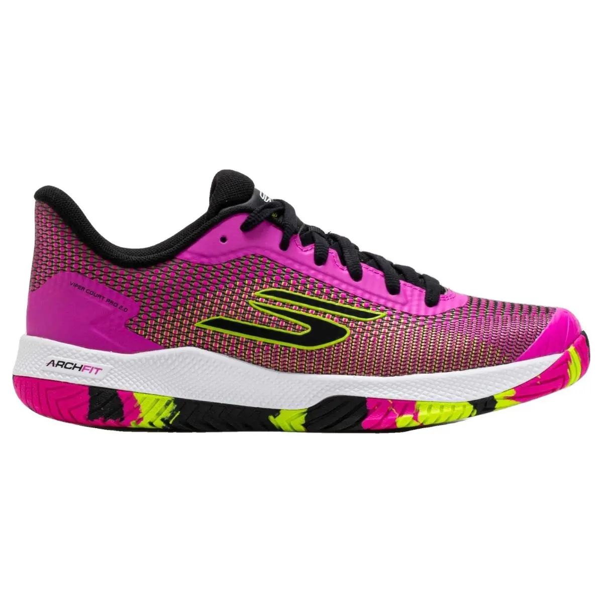 Skechers shoes - Skechers Viper Court Pro 2 0 - 172109-HPK - Hot Pink/Black 6