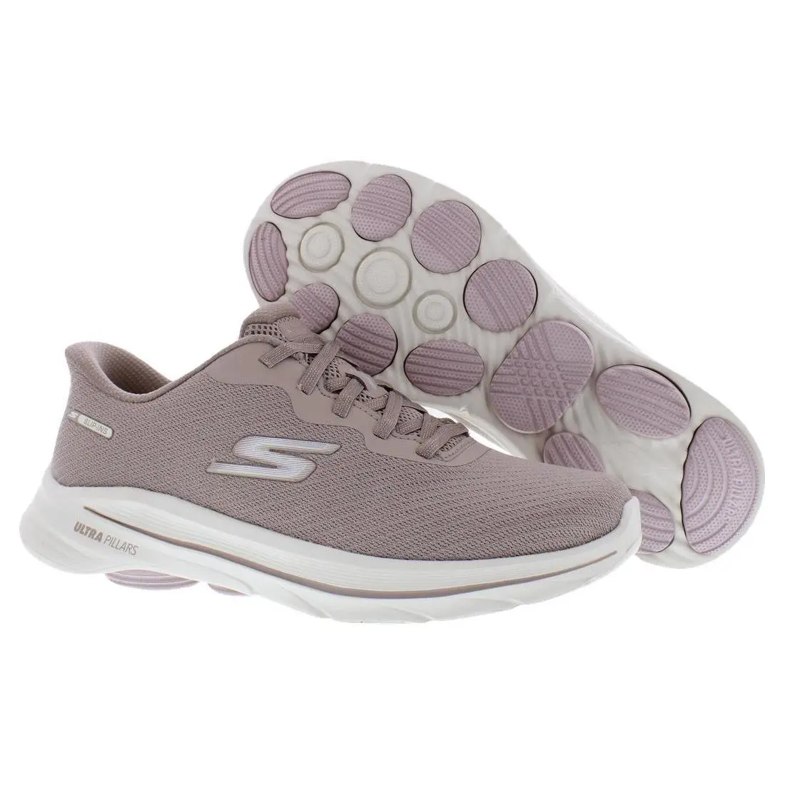 Skechers shoes - Taupe, Main: Brown 3