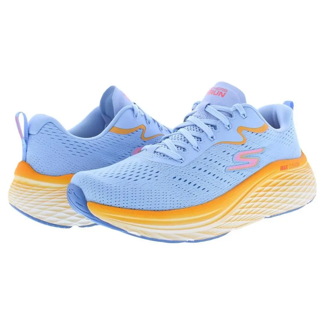 Skechers shoes - Blue/Orange, Main: Blue 3