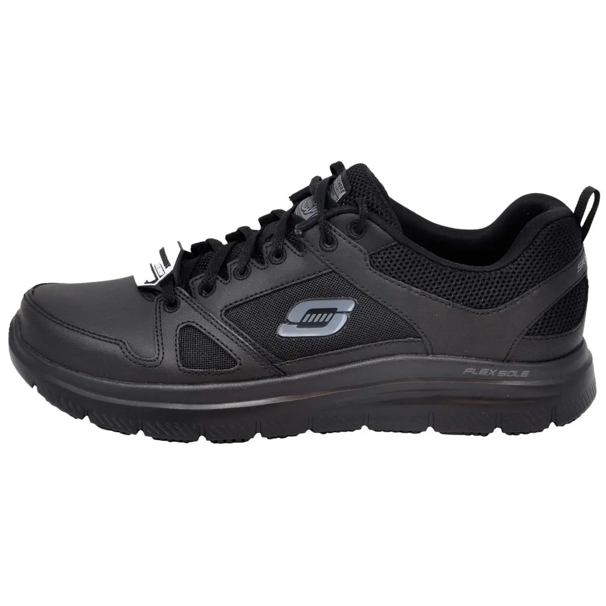 Skechers shoes - 77040-bbk - 77040-BBK - black/black 5
