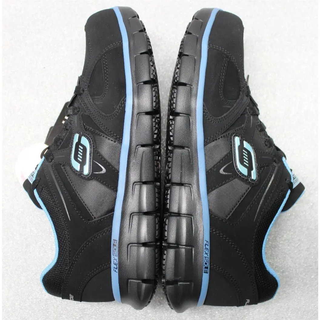 Skechers shoes - Work - Work - 76553-BKBL - Black (UPC: 888222163778) 4
