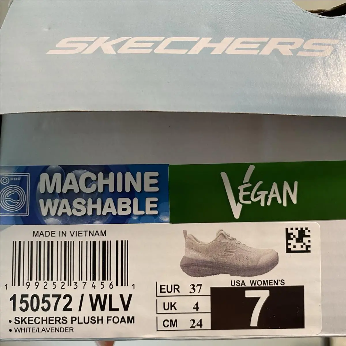 Skechers shoes - SKECHERS PLUSH FOAM - PLUSH FOAM - 150572 WLV - White/Lavender 4