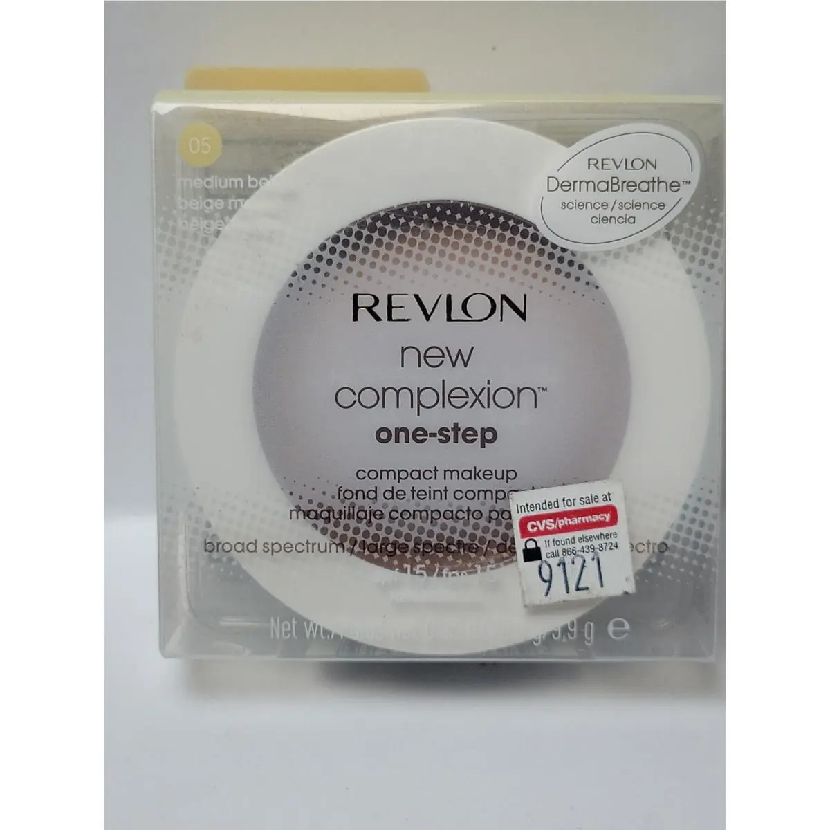 Complexion One Step Compact Medium Beige 05 - 0.35oz Unsealed by Revlon