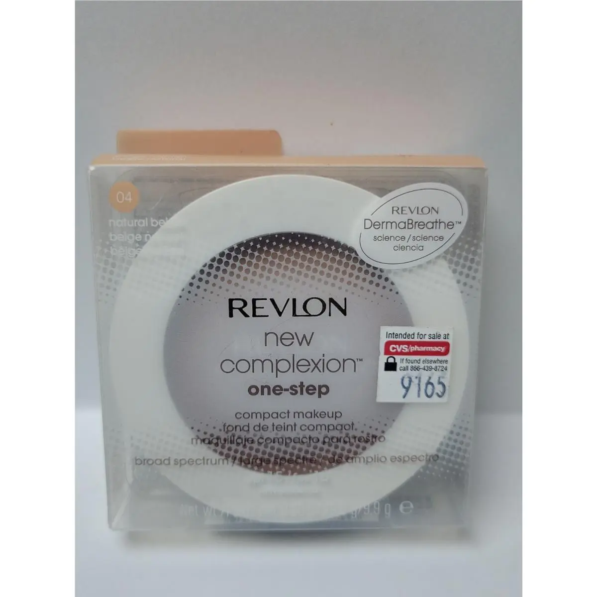 Complexion One Step Makeup- Natural Beige 04 -sealed- Rare by Revlon