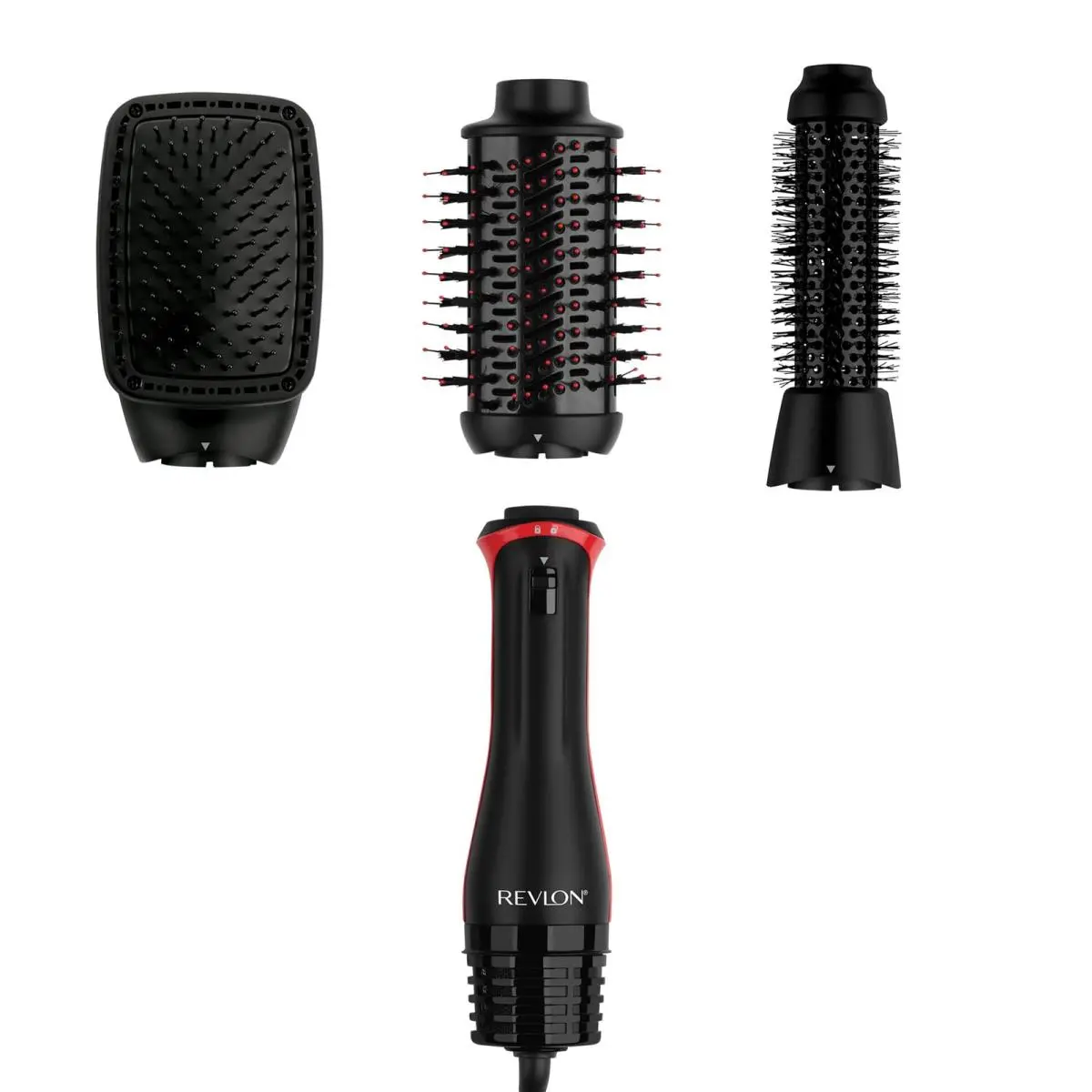 Multi Styler Blow Dryer Brush 3 Attachments Black RVDR5299  3-in-1 by Revlon