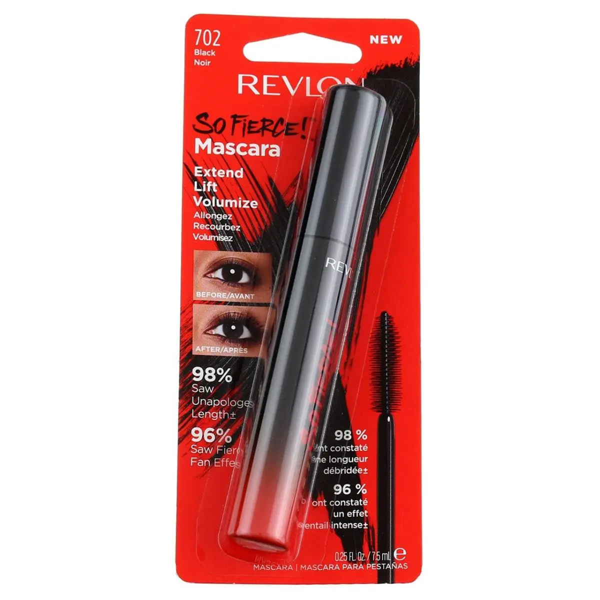 4 Pack  So Fierce Mascara Black 702 0.25 fl oz by Revlon