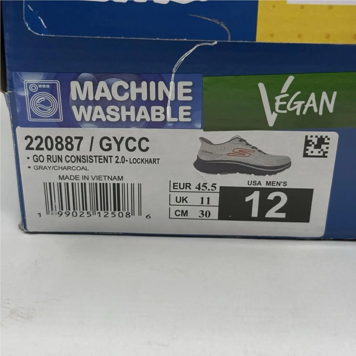 Skechers shoes - Skechers GO RUN Consistent 2.0 Lockhart - Gray (UPC: 0199025125086) 0
