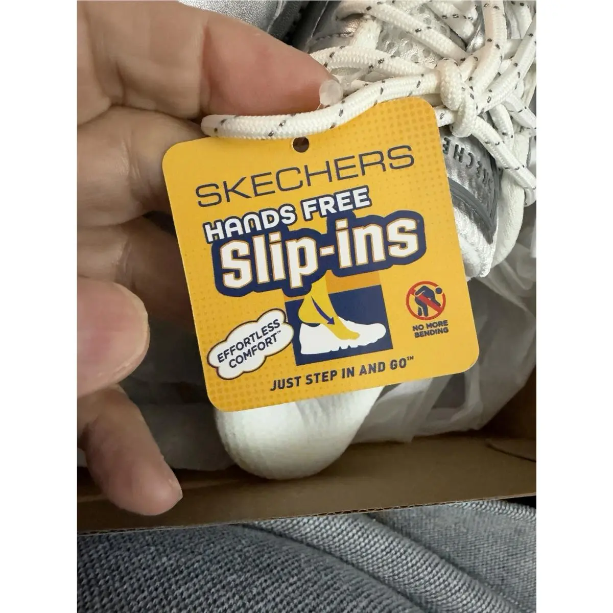 Skechers shoes - Skechers Slip-ins Exhilarate - Exhilarate - Silver 3