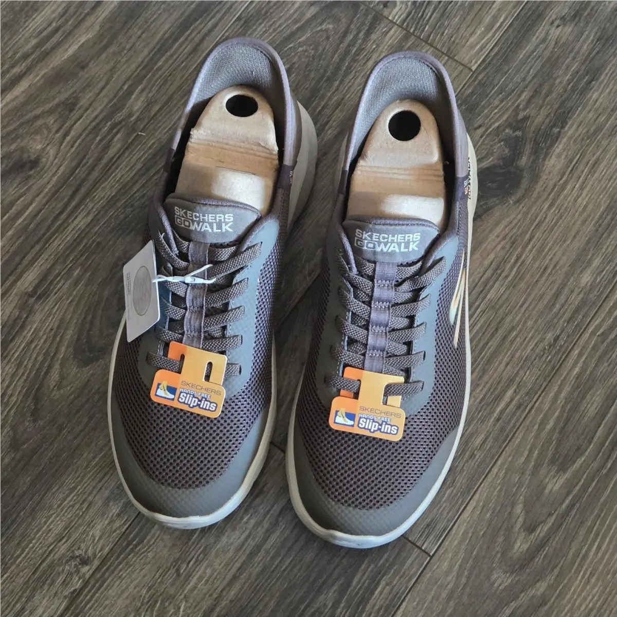 Skechers shoes - GO WALK Flex Hands Up - Brown 3