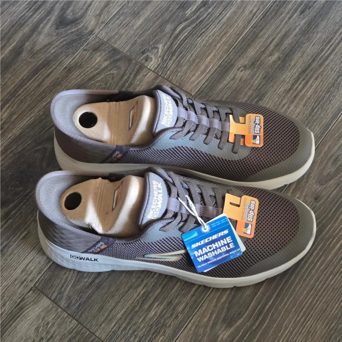 Skechers shoes - GO WALK Flex Hands Up - Brown 5