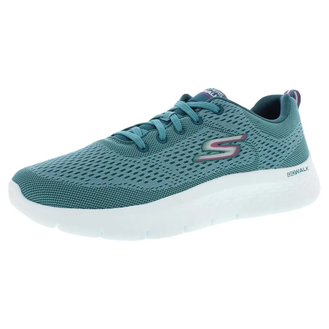 Skechers shoes - Teal/Hot Pink, Main: Green (UPC: 197976370449) 0
