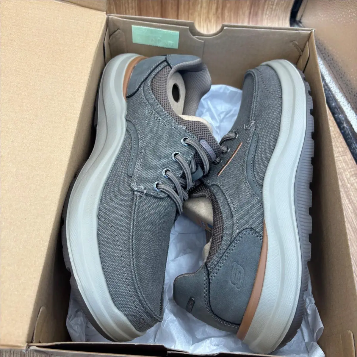 Skechers shoes - Altman-Finch - Dark Taupe 4