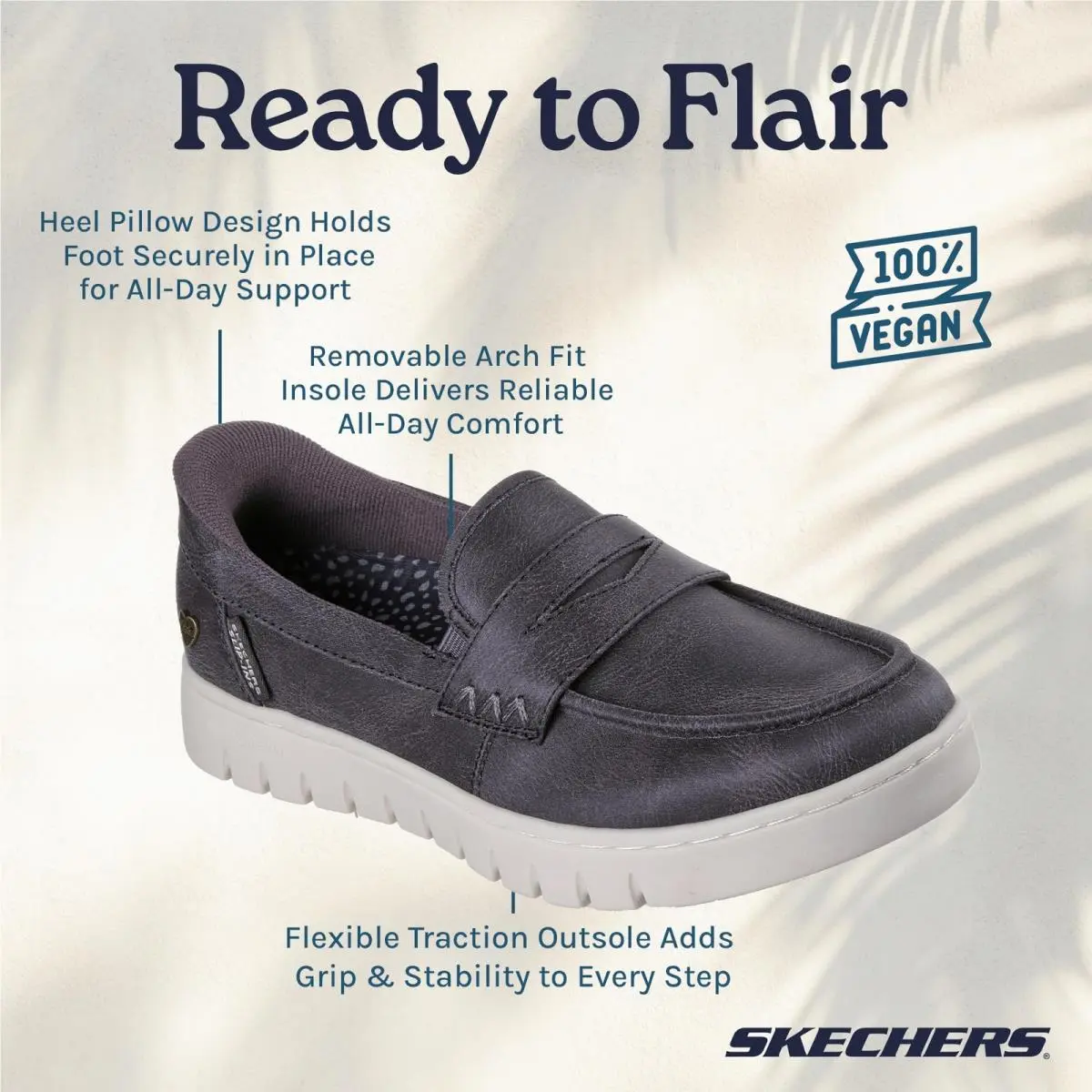 Skechers shoes - 114246W - 114246W - Charcoal (UPC: 199025296069) 3