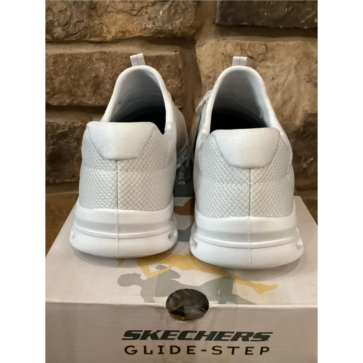 Skechers shoes - Glide-Step Glistened - Glistened - White 5