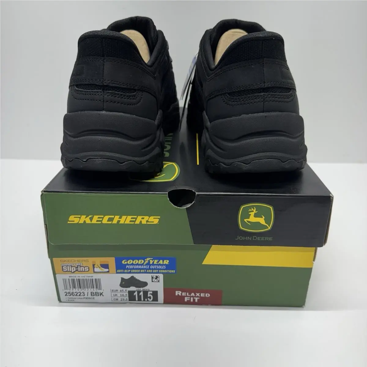 Skechers shoes - Skechers Relaxed Fit TERRA FORM-PIERCE - 256223/BBK - Black 3