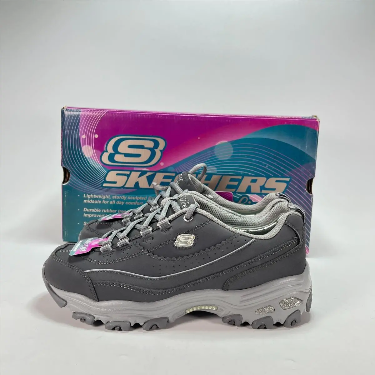 Skechers shoes - SKECHERS D`Lites - 11469/CHAR - Charcoal / Gray 0