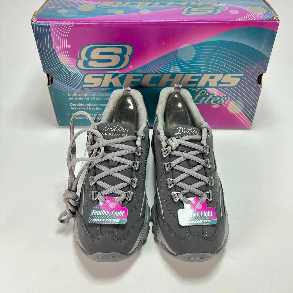 Skechers shoes - SKECHERS D`Lites - 11469/CHAR - Charcoal / Gray 1